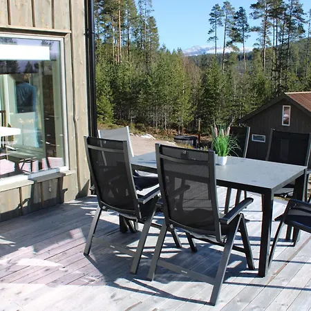 Solrik In Vradal Fuer 6 Personen Mit Sauna Und Tollem Blick * Kviteseid