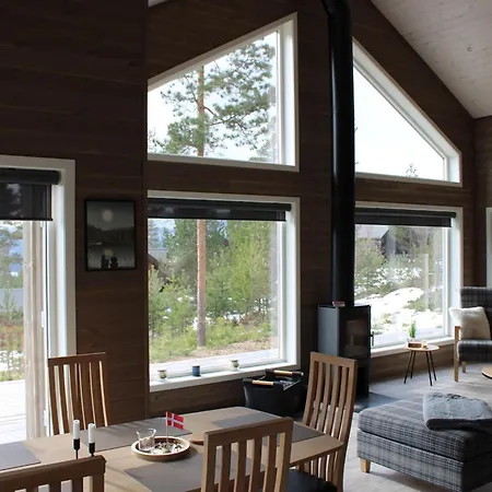 Solrik In Vradal Fuer 6 Personen Mit Sauna Und Tollem Blick